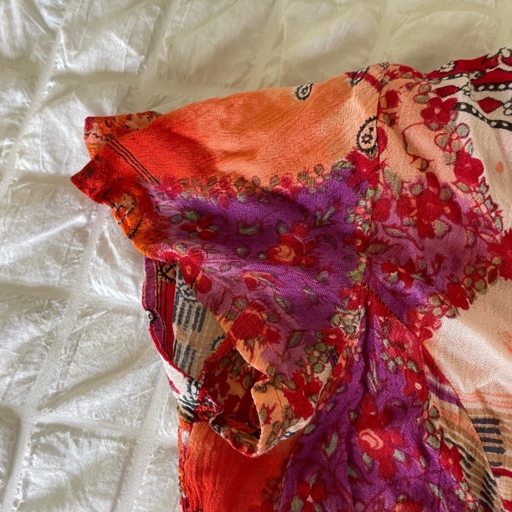 Bila Boho Patchwork Mini Dress - image 5